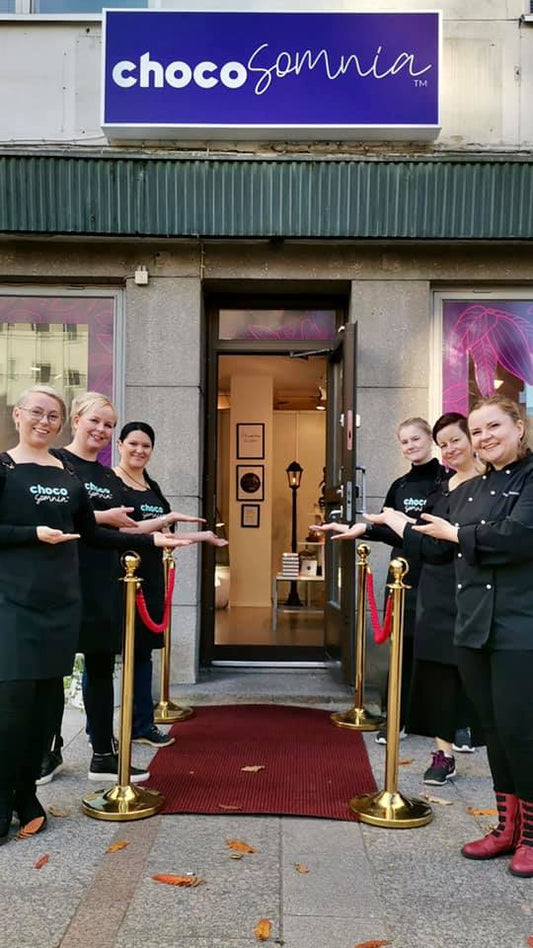 ChocoSomnian myymälän avajaiset Isokadulla