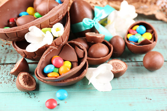 Suklaantäyteinen pääsiäinen