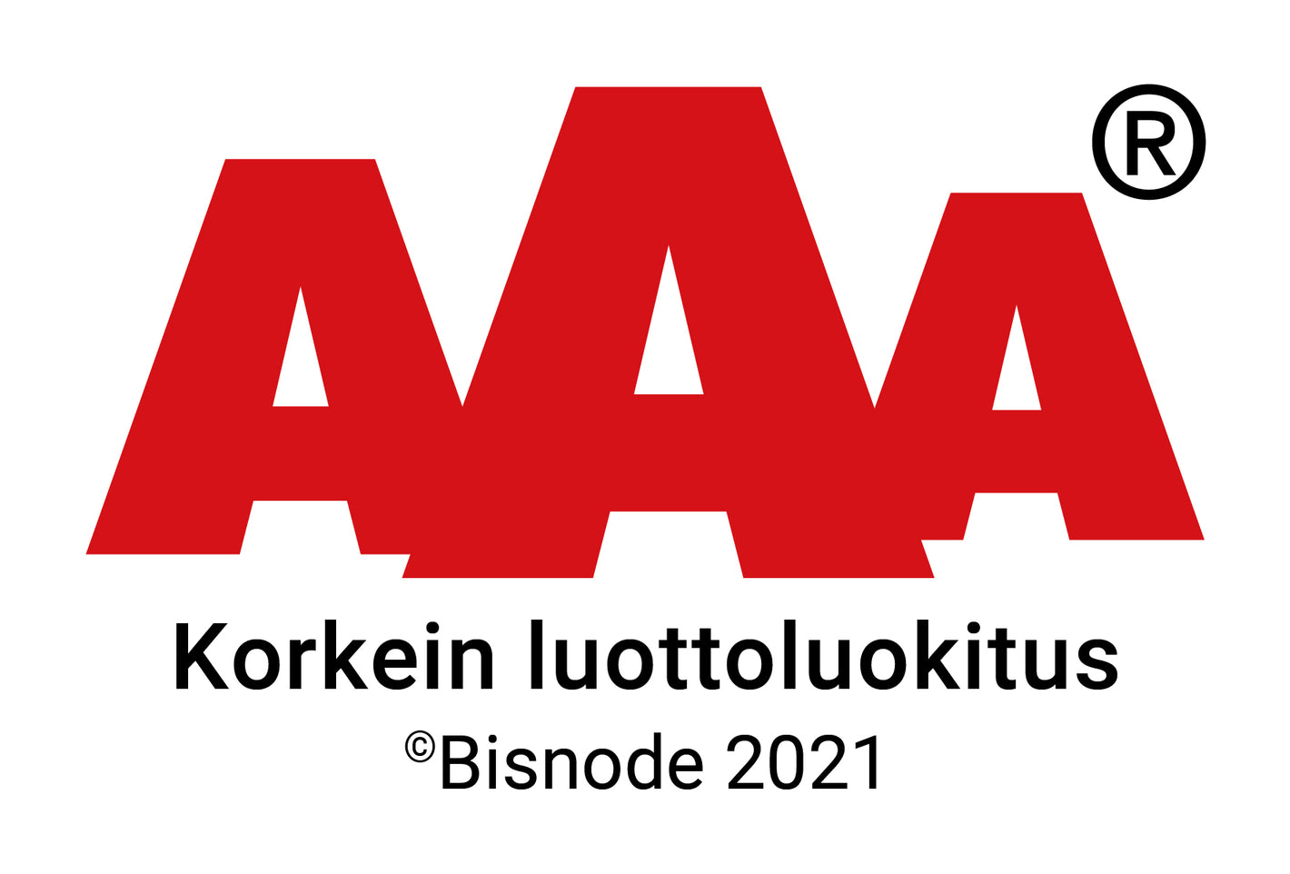 AAA - Korkein luottoluokitus -logo