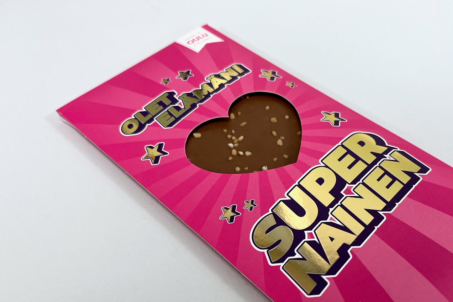 Olet elämäni SUPERNAINEN -suklaalevy