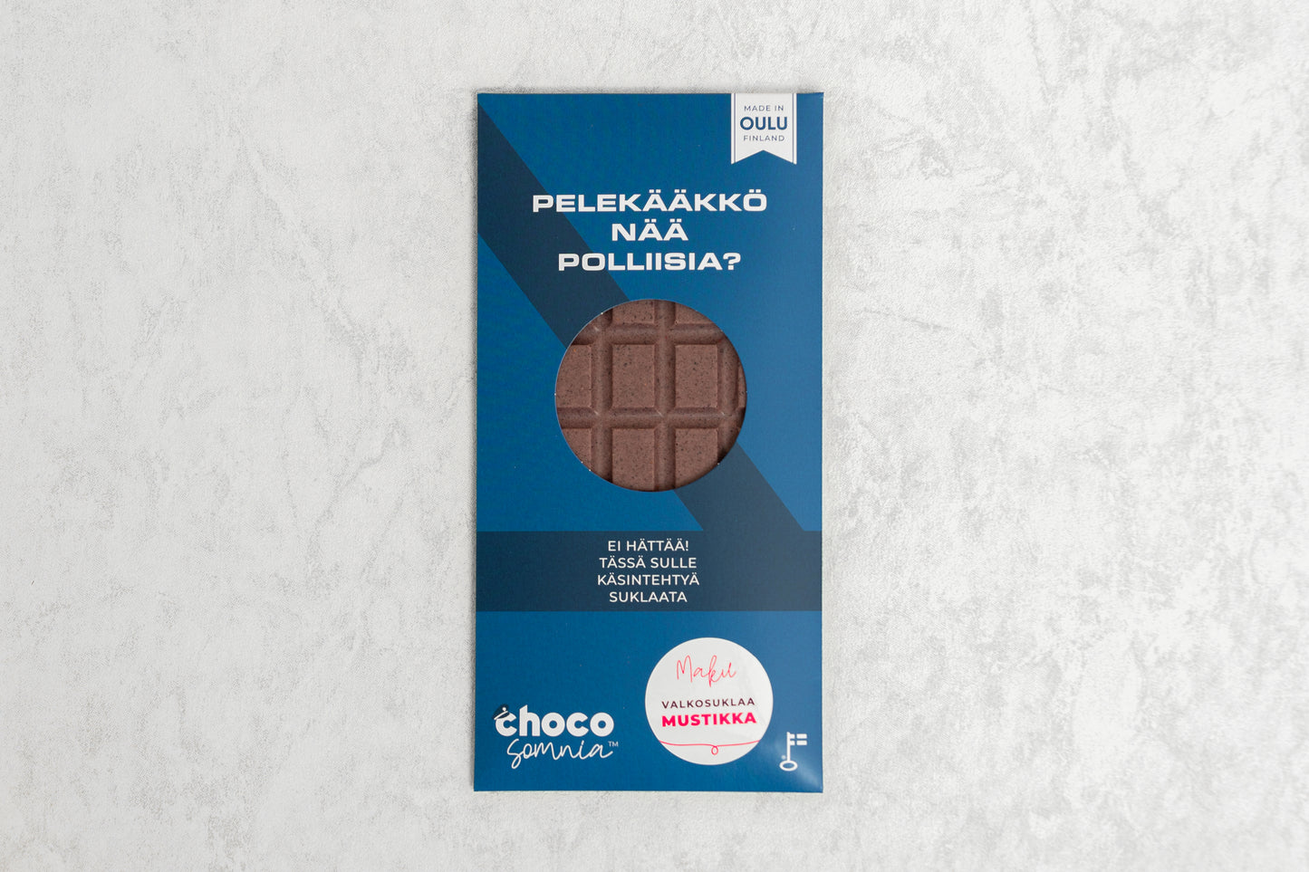 Pelekääkkö nää Polliisia? -suklaalevy