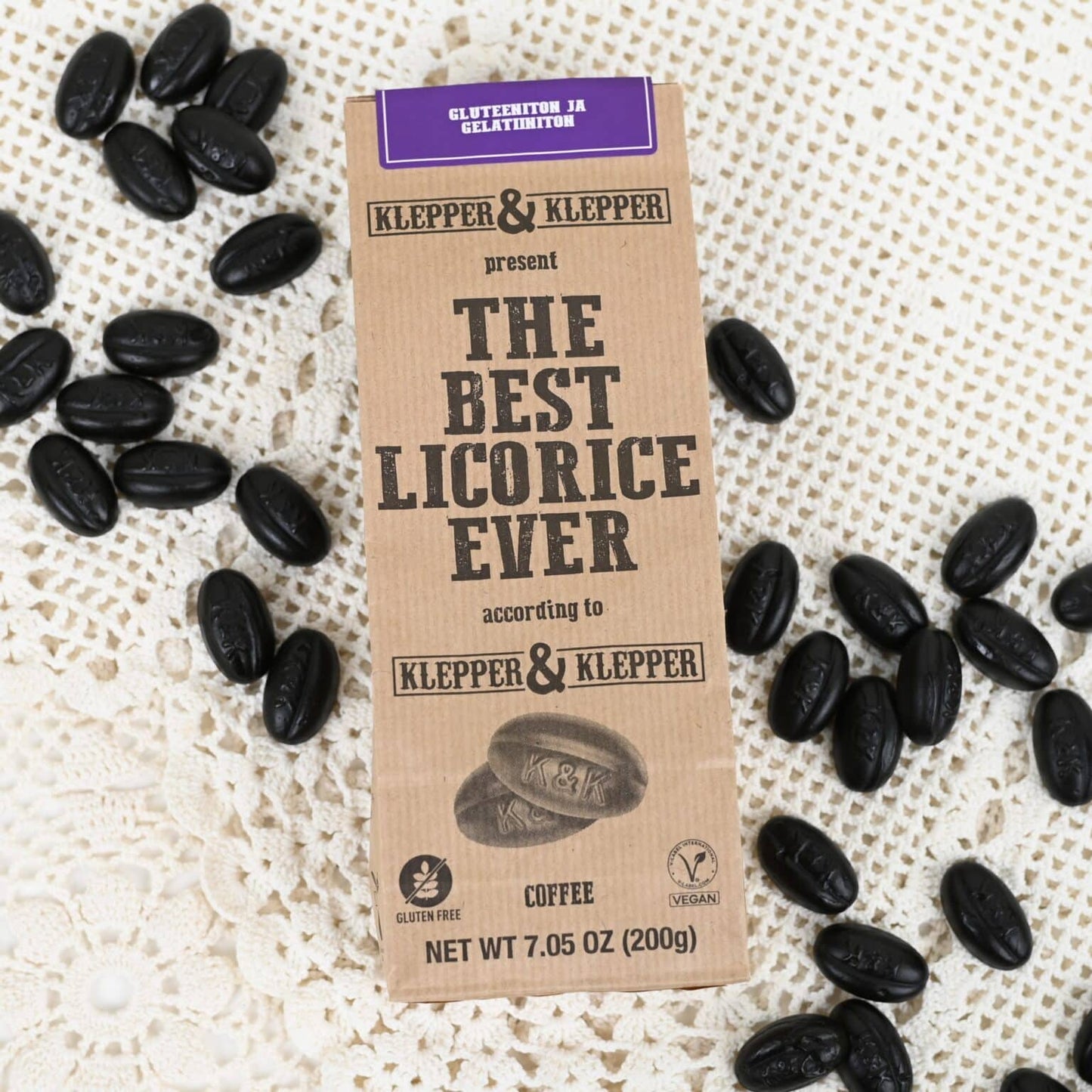UUTUUS: Salmiakki Klepper&Klepper kahvi (G)
