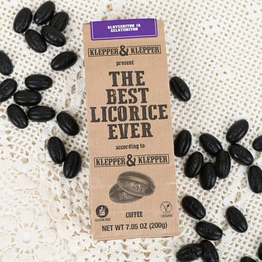 UUTUUS: Salmiakki Klepper&Klepper kahvi (G)