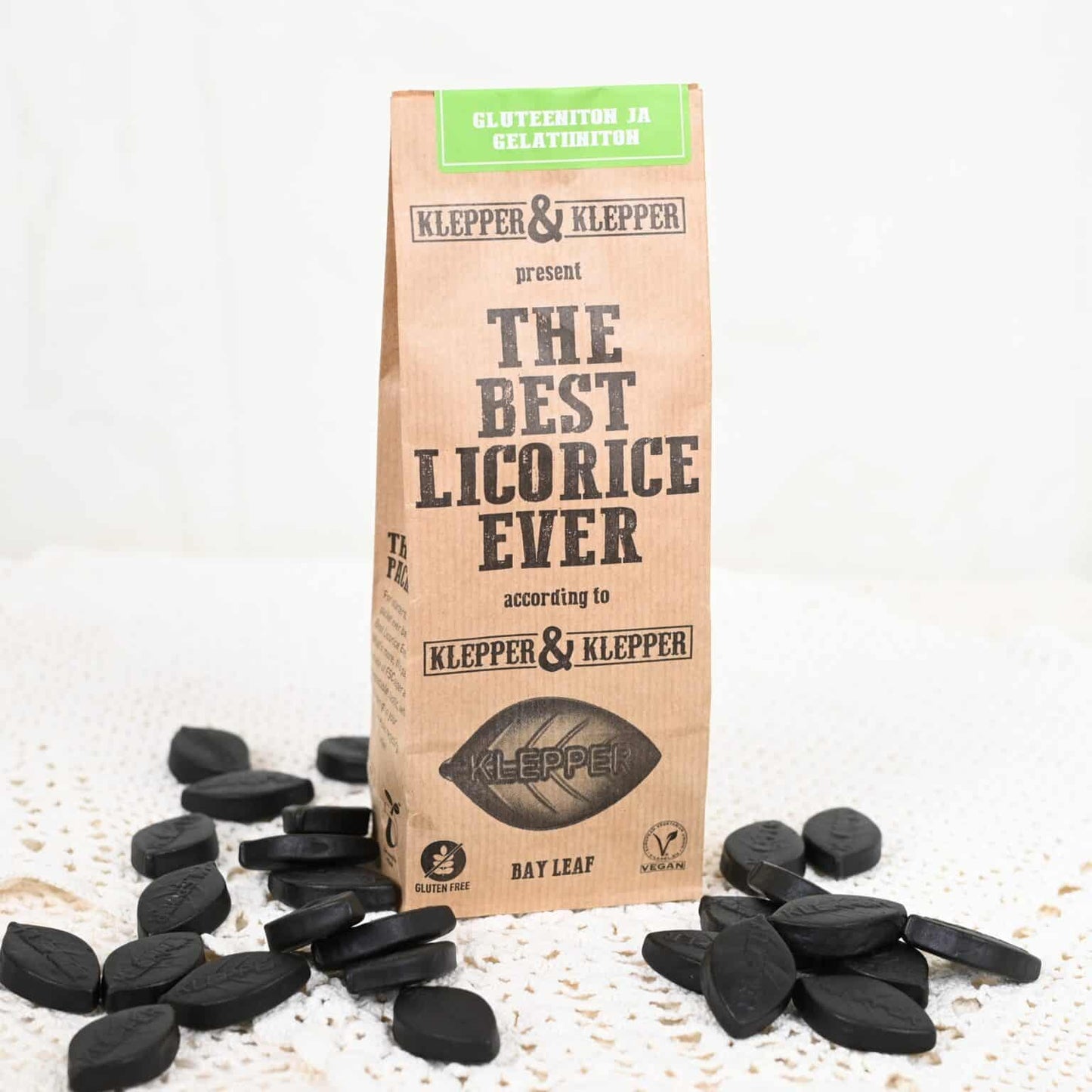 UUTUUS: Salmiakki Klepper&Klepper Bay leaf (G)