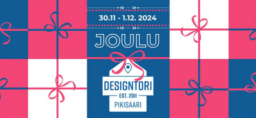 Joulu Designtori Pikisaaressa 31.11.-1.12.2024