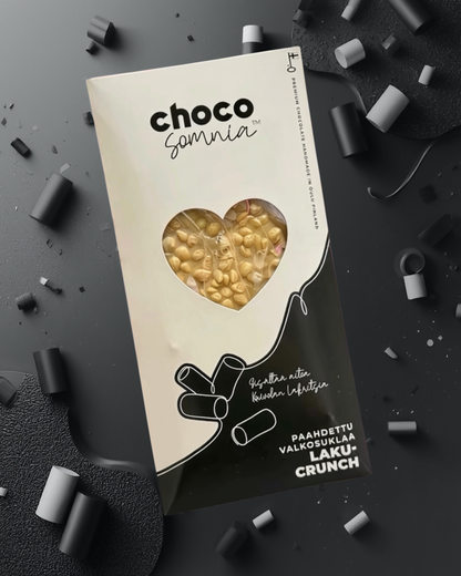 Paahdettu valkosuklaa Laku-Crunch