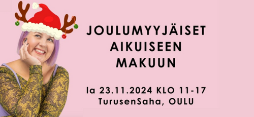 Joulumyyjäiset aikuiseen makuun 23.11.2024