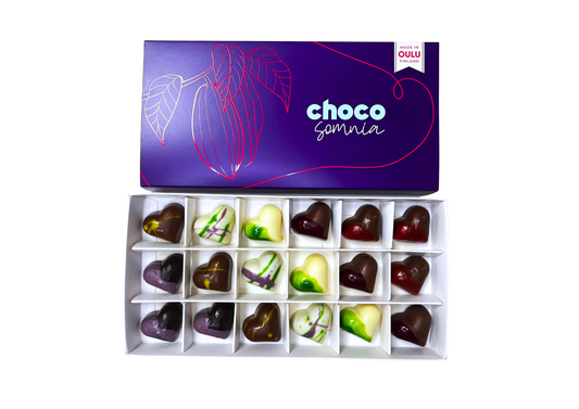 Lempee ja lämpöö 18 konvehdin rasia