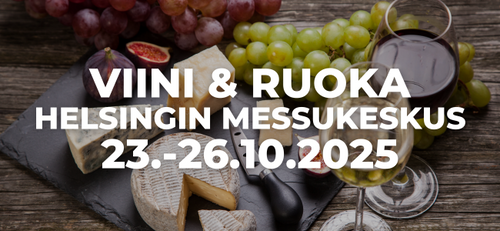 Viini & Ruoka 2025 Helsingin messukeskuksessa
